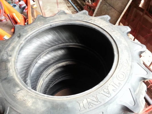 ยางโอตานิ มือสองถอด เบอร์ 11.2-24 สภาพดี คู่ละ 8500