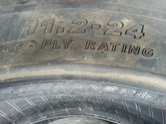 ยางโอตานิ มือสองถอด เบอร์ 11.2-24 สภาพดี คู่ละ 8500