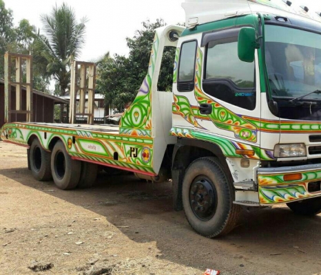 ขายแล้ว ครับๆ สิบล้อ 2เพา อีซูชุ  Dega 240ปี45 ท้ายลาก รถเกียว&amp;แบ็คโค สภาพดีเดิมๆสวยพร้อมใข้