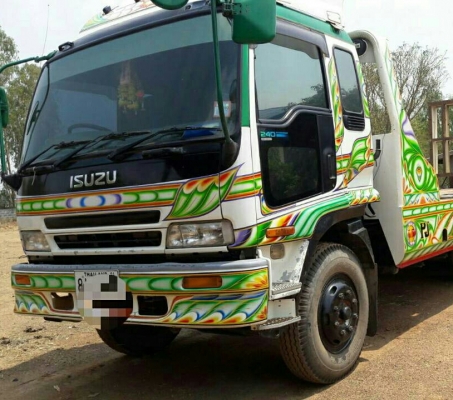 ขายแล้ว ครับๆ สิบล้อ 2เพา อีซูชุ  Dega 240ปี45 ท้ายลาก รถเกียว&amp;แบ็คโค สภาพดีเดิมๆสวยพร้อมใข้