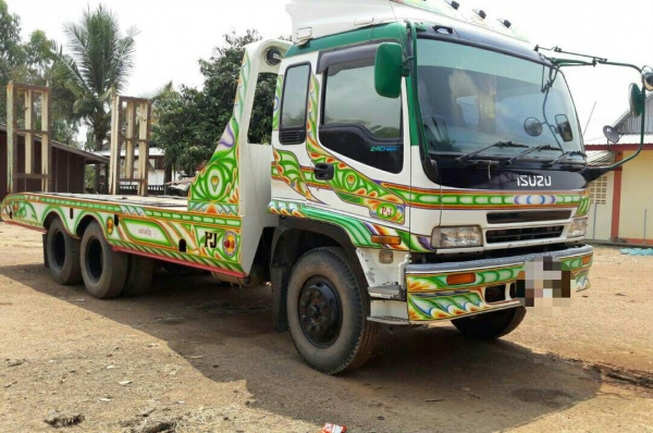 ขายแล้ว ครับๆ สิบล้อ 2เพา อีซูชุ  Dega 240ปี45 ท้ายลาก รถเกียว&amp;แบ็คโค สภาพดีเดิมๆสวยพร้อมใข้