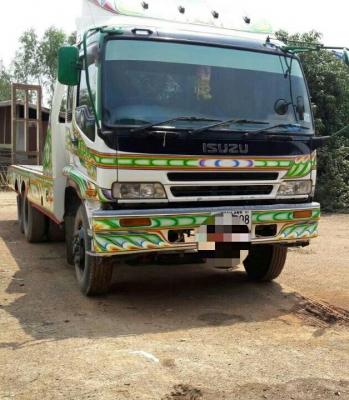 ขายแล้ว ครับๆ สิบล้อ 2เพา อีซูชุ  Dega 240ปี45 ท้ายลาก รถเกียว&amp;แบ็คโค สภาพดีเดิมๆสวยพร้อมใข้