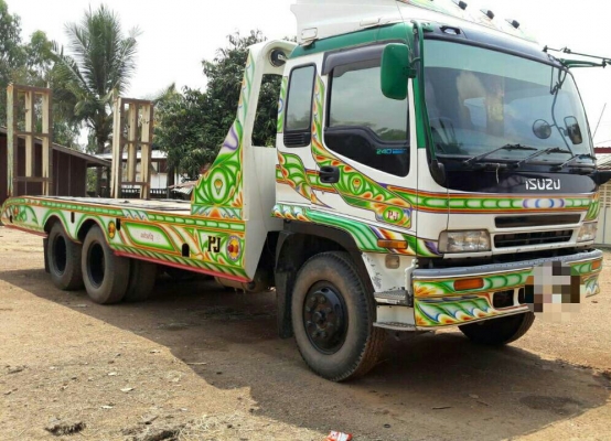 ขายแล้ว ครับๆ สิบล้อ 2เพา อีซูชุ  Dega 240ปี45 ท้ายลาก รถเกียว&amp;แบ็คโค สภาพดีเดิมๆสวยพร้อมใข้