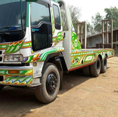 ขายแล้ว ครับๆ สิบล้อ 2เพา อีซูชุ  Dega 240ปี45 ท้ายลาก รถเกียว&amp;แบ็คโค สภาพดีเดิมๆสวยพร้อมใข้