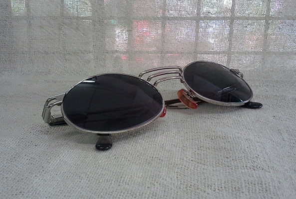 แว่นตาราชสีห์เงินแห่งทศวรรษที่ 80  Rare Vintage FLORENCE VOGUE made in Italy  รุ่นหายาก!