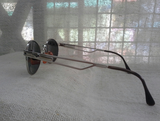 แว่นตาราชสีห์เงินแห่งทศวรรษที่ 80  Rare Vintage FLORENCE VOGUE made in Italy  รุ่นหายาก!