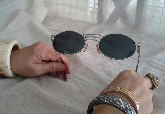 แว่นตาราชสีห์เงินแห่งทศวรรษที่ 80  Rare Vintage FLORENCE VOGUE made in Italy  รุ่นหายาก!