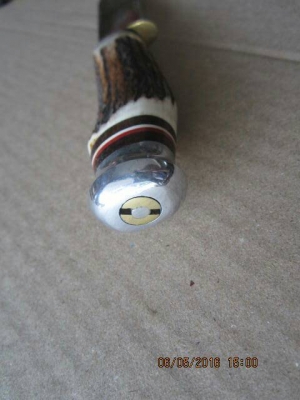 ขายมีดพกตราตางานเก่าMade in Germany. ด้ามเขาสัตว์งานเก่าเก็บ40ปี