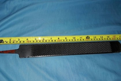 ขายตะไบบุ้งโบราณหยาบและละเอียดในด้ามเดียวกันSIMOND BLACKMASTER Made in USA.งานใหม่เก่าเก็บ