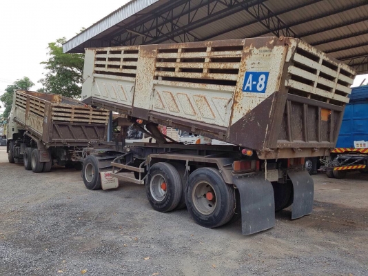 ขายรถพ่วงดัมพ์ HINO เครื่อง 380 แรง ปี 54 กระบะดัมพ์สามมิตร ลูก 3 เพลาแท้ ทะเบียนพร้อม ขายรถพ่วงดัมพ์ HINO เครื่อง 380 แรง ปี 54 กระบะดัมพ์สามมิตร ลูก 3 เพลาแท้ ทะเบียนพร้อม