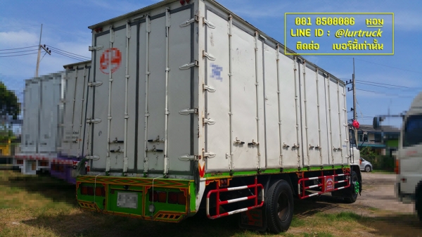 Hino FF17 ปี 42 ตู้สิบบาน 7.3 m สภาพสวยๆ  เกียร์สั้น พวงมาลัยพาวเวอร์แล้ว