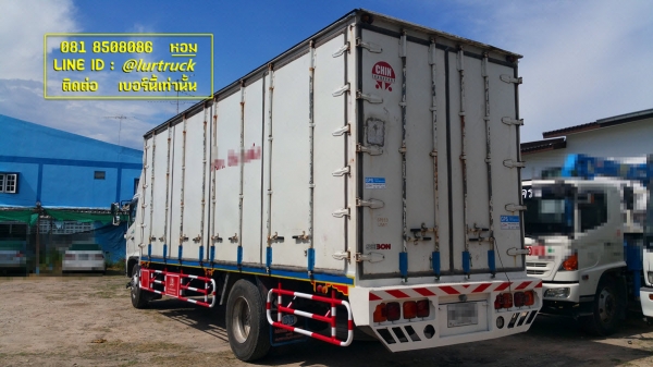 Hino Mega 500 ปี 55 ตู้สิบบาน 7.5 เมตร พื้นไม้ พร้อมวิ่งงาน