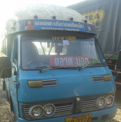 ลีล้อ อีซูซุ TL74 ทะเบียนเปลียนเป็นป้าย 02-0505-นครปฐม ส่วนบุลคล มีหลังคาโดยสาร สภาพดีสวยจัดเดิมๆทั้งคัน เล่มทะเบียนพร้อมโอน