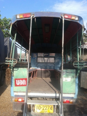 ลีล้อ อีซูซุ TL74 ทะเบียนเปลียนเป็นป้าย 02-0505-นครปฐม ส่วนบุลคล มีหลังคาโดยสาร สภาพดีสวยจัดเดิมๆทั้งคัน เล่มทะเบียนพร้อมโอน