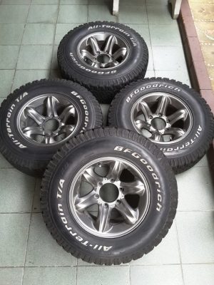 Max + BF All USA. 265/70/16 ปี08 สวยๆ 1ชุด Max + BF All USA. 265/70/16 ปี08 สวยๆ 1ชุด