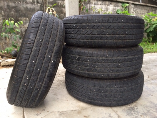 ขายยางกระบะ ยี่ห้อ Michelin CROSS TERRAIN 4 เส้น 265/65r17 ปี 2012