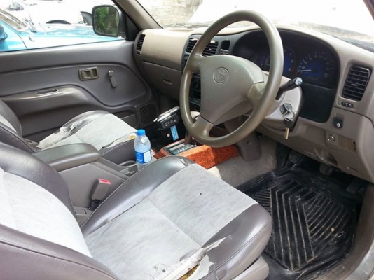 กระบะ ไทเกอร์ D4D ปี 03 เครื่อง 1J เกียร์ออโต้ คิดแก๊ส LPG