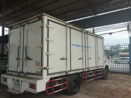 ขาย 6 ล้อ Hino XZU 423R EURO 3 ปี 08 พร้อมตู้ 10 บาน ยาว 5 เมตร(รถห้าง)