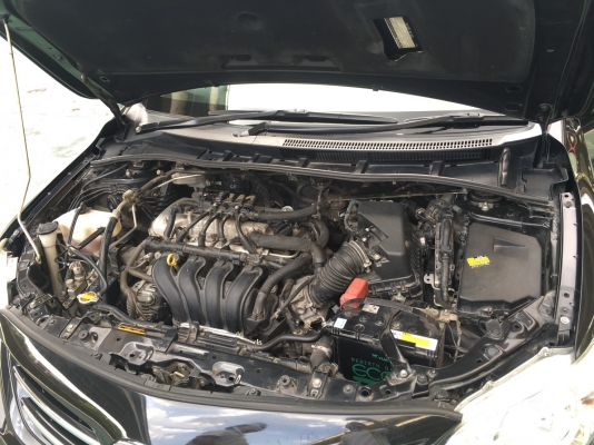 toyota altis 1.6e cng สีดำ ปี 10จด2011 รถสวยมากมือเดียวไมล์น้อยแท้ ขับดีสุด