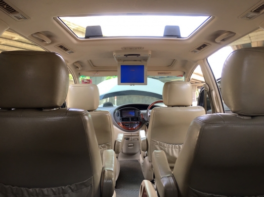 toyota estima 2.4g ไม่ไฮบริด สีขาว ปี2005 รถขับดีไม่มีปํญหาอะไร