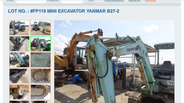 ฝากขายครับ แบคโฮ yanma yb27 รถนอกนำเช้า ฝากขายครับ แบคโฮ yanma yb27 รถนอกนำเช้า