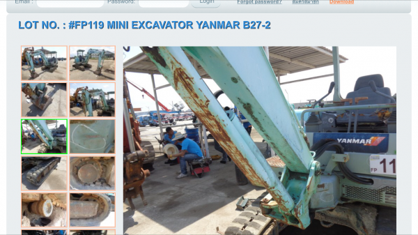 ฝากขายครับ แบคโฮ yanma yb27 รถนอกนำเช้า ฝากขายครับ แบคโฮ yanma yb27 รถนอกนำเช้า