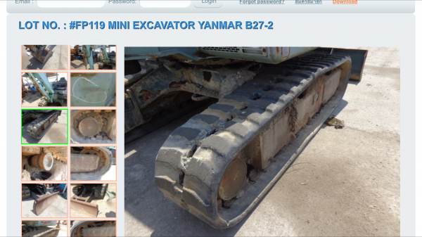 ฝากขายครับ แบคโฮ yanma yb27 รถนอกนำเช้า ฝากขายครับ แบคโฮ yanma yb27 รถนอกนำเช้า