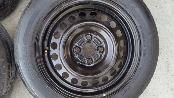 ขายล้อกะทะHONDA ขอบ15 4 รู100 ยางปี14 ฝาครอบ 4 ล้อ ขายล้อกะทะHONDA ขอบ15 4 รู100 ยางปี14 ฝาครอบ 4 ล้อ