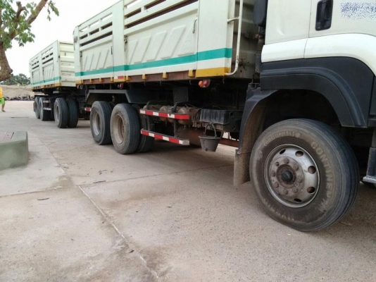 ขายรถสิบล้อ ISUZU DECA FXZ360แรง ปี54 ดั้มสามมิตร มีระบบลากพ่วง