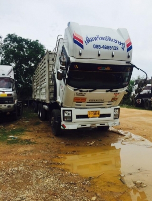 ขายรถพ่วงไม่ดัมพ์ Isuzu เครื่อง 360 แรง ปี 55 กะบะไม่ดัมพ์สามมิตร ลูก 3 เพลาแท้ยาว 7 เมตร ขายรถพ่วงไม่ดัมพ์ Isuzu เครื่อง 360 แรง ปี 55 กะบะไม่ดัมพ์สามมิตร ลูก 3 เพลาแท้ยาว 7 เมตร