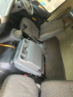 ขายรถบรรทุกสิบล้อ Mitsubishi เครื่อง 240 แรง ปี 57 กระบะดัมพ์ ทะเบียนพร้อม