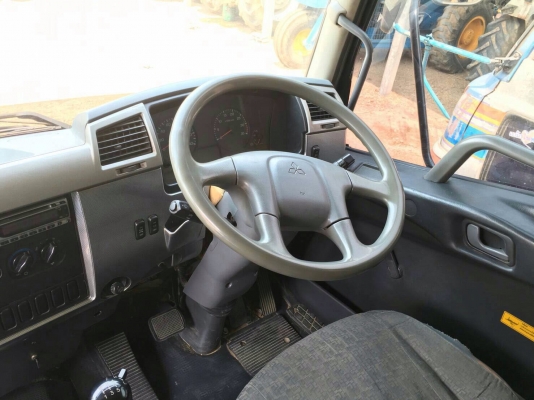 ขายรถบรรทุกสิบล้อ Mitsubishi เครื่อง 240 แรง ปี 57 กระบะดัมพ์ ทะเบียนพร้อม