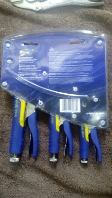 ขายคีมล็อกชุด3ตัว VISE-GRIP Made in USA.งานเก่าเก็บแท้ๆ ขายคีมล็อกชุด3ตัว VISE-GRIP Made in USA.งานเก่าเก็บแท้ๆ