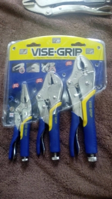 ขายคีมล็อกชุด3ตัว VISE-GRIP Made in USA.งานเก่าเก็บแท้ๆ
