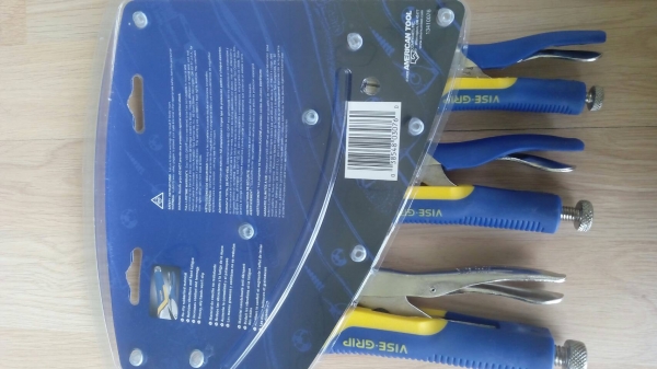 ขายคีมล็อกชุด3ตัว VISE-GRIP Made in USA.งานเก่าเก็บแท้ๆ ขายคีมล็อกชุด3ตัว VISE-GRIP Made in USA.งานเก่าเก็บแท้ๆ