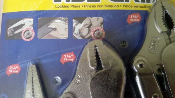 ขายคีมล็อกชุด3ตัว VISE-GRIP Made in USA.งานเก่าเก็บแท้ๆ ขายคีมล็อกชุด3ตัว VISE-GRIP Made in USA.งานเก่าเก็บแท้ๆ