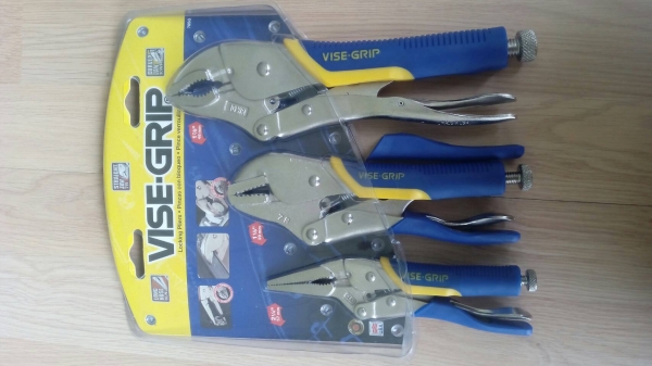 ขายคีมล็อกชุด3ตัว VISE-GRIP Made in USA.งานเก่าเก็บแท้ๆ ขายคีมล็อกชุด3ตัว VISE-GRIP Made in USA.งานเก่าเก็บแท้ๆ
