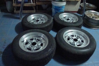 ล้อแม็ก หายาก ขอบ 13 ยี่ห้อ Dunlop Japan แท้