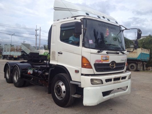 ขายรถสิบล้อหัวลากฮีโน่. 320 แรง FM2P. ปี 51