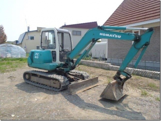 รถขุด Komatsu PC40-7 รถญี่ปุ่น โทร. 080-6565422 (หนิง)
