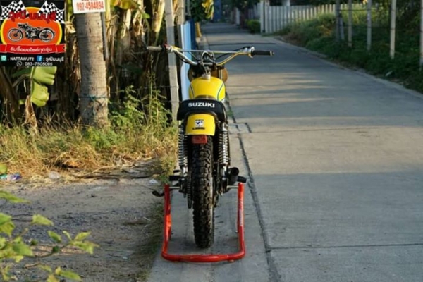 วุฒิ นนบุรี ขาย TS125cc. แต่งเป็น TM125cc. ตัวนอกทะเบียนพร้อมโอน