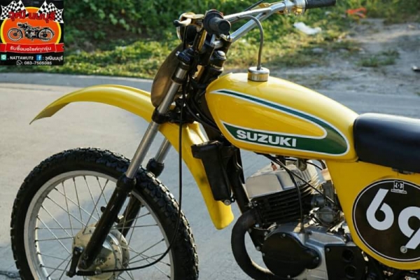 วุฒิ นนบุรี ขาย TS125cc. แต่งเป็น TM125cc. ตัวนอกทะเบียนพร้อมโอน