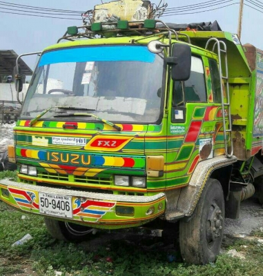 สิบล้อ อีซูชุ ร็อคกี่ FVM12M175สโลส 2เพาใหญ่ สภาพดีสวยพร้อมใช้งาน ทะเบียนพร้อมโอน