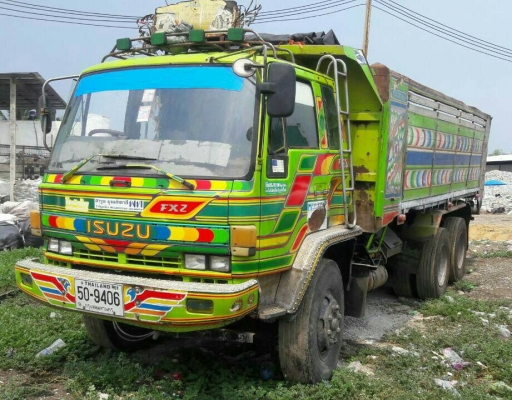 สิบล้อ อีซูชุ ร็อคกี่ FVM12M175สโลส 2เพาใหญ่ สภาพดีสวยพร้อมใช้งาน ทะเบียนพร้อมโอน