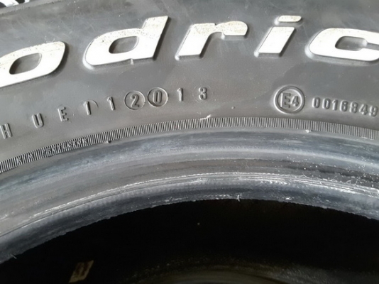 BF All USA. 265/70/17 ปี13 สภาพสวยๆ 1ชุด BF All USA. 265/70/17 ปี13 สภาพสวยๆ 1ชุด