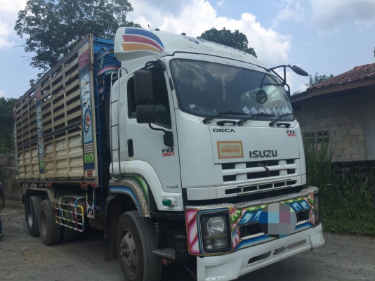 22ล้อแม่ลูก..360แรง ปี53 ดั้มคอกเกษตร..รถสวย.