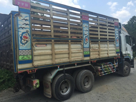 22ล้อแม่ลูก..360แรง ปี53 ดั้มคอกเกษตร..รถสวย.