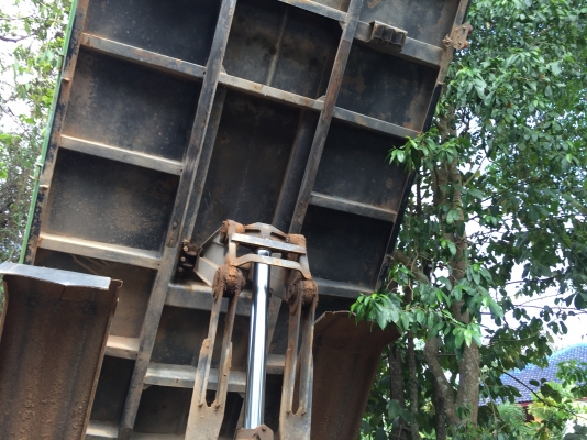 10ล้อดั้ม270แรง...ปี55 FUSO FN62M..ยูโร3 รถบรรทุกข้าวเปลือก ใช้น้อย 94000 กิโล ...