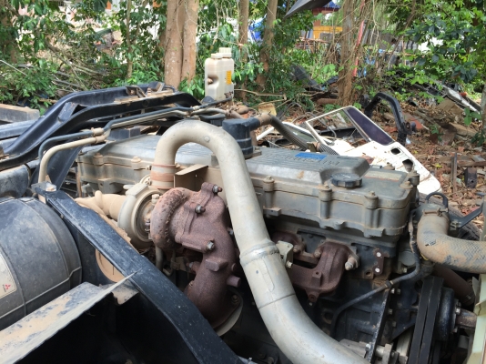 10ล้อดั้ม270แรง...ปี55 FUSO FN62M..ยูโร3 รถบรรทุกข้าวเปลือก ใช้น้อย 94000 กิโล ...