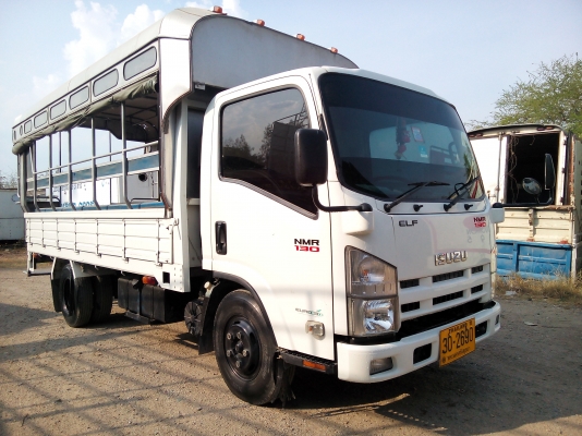 6 ล้อ *Euro.3* ISUZU NMR 130 แรงม้า *คอมมอนเรว* ยาว 4.30 ม.* รถสวยเดิม+สวยจริงสวยจัด *รถห้างแท้*  มีเล่มพร้อม (ปี57)